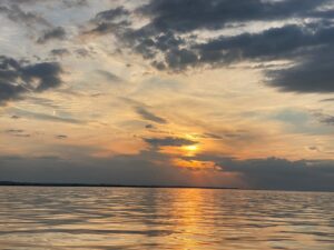 Sonnenuntergang am Bodensee